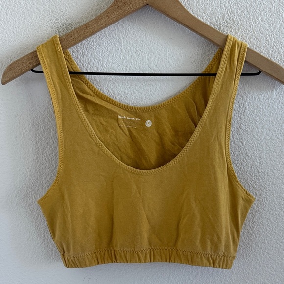 Back Beat Co. Tops - Back Beat Co. Golden Yellow Tank Top Medium